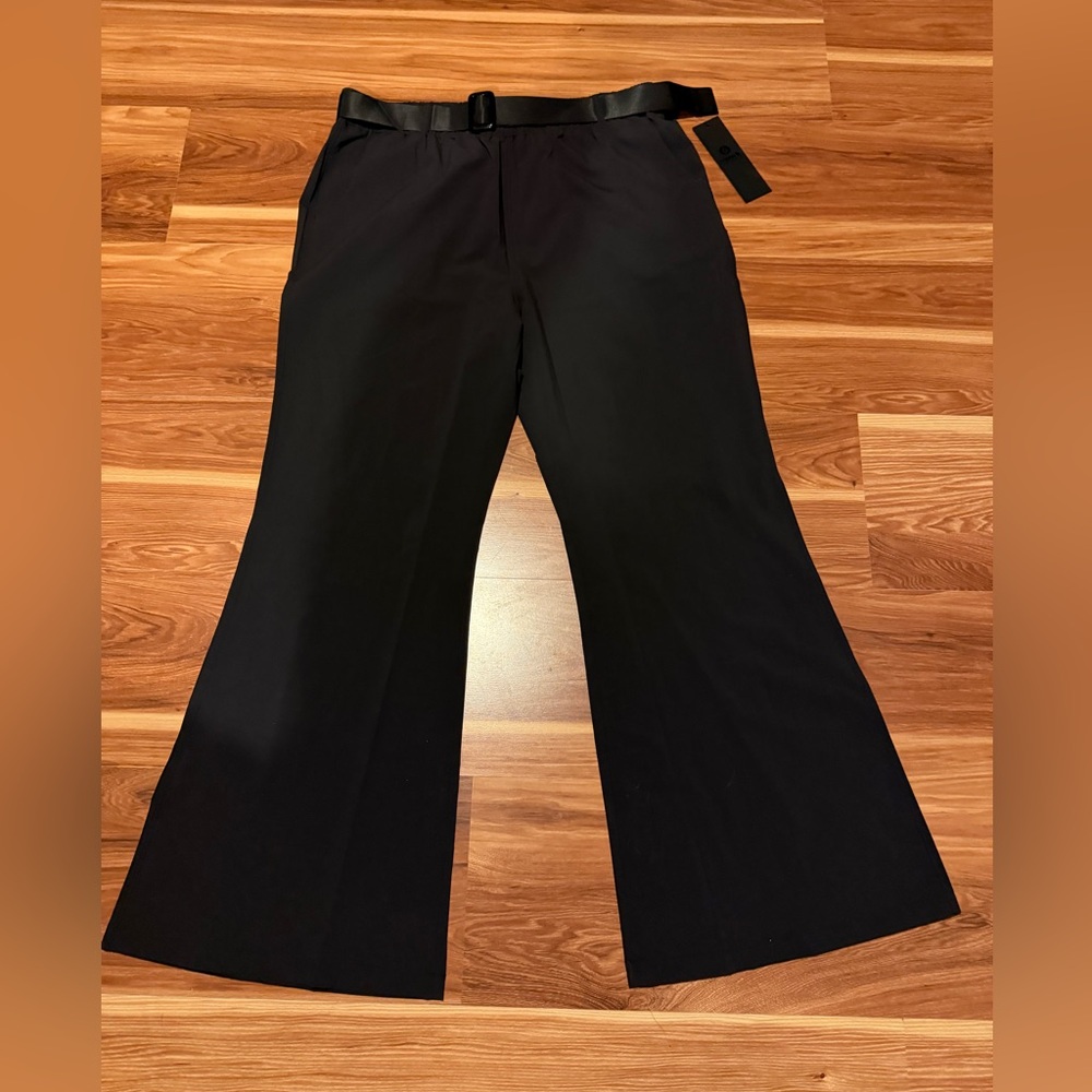 Mono B Black flare leg Pants